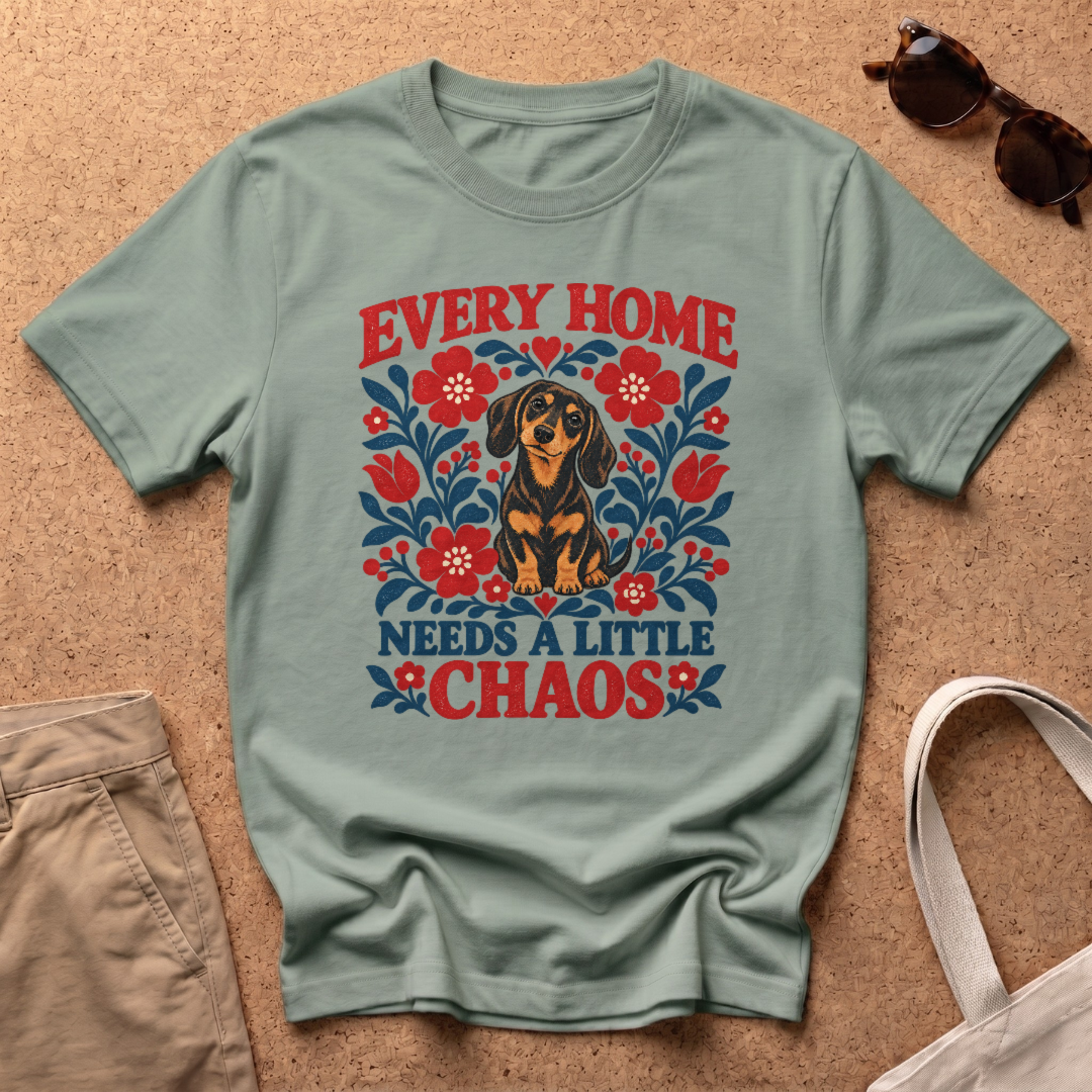 Every Home Chaos T-Shirt - Sage