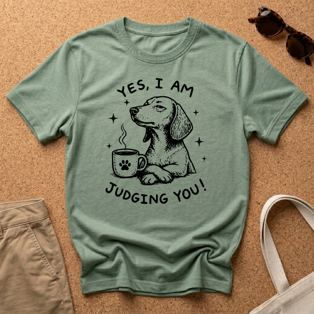 Yes I am Judging You T-Shirt
