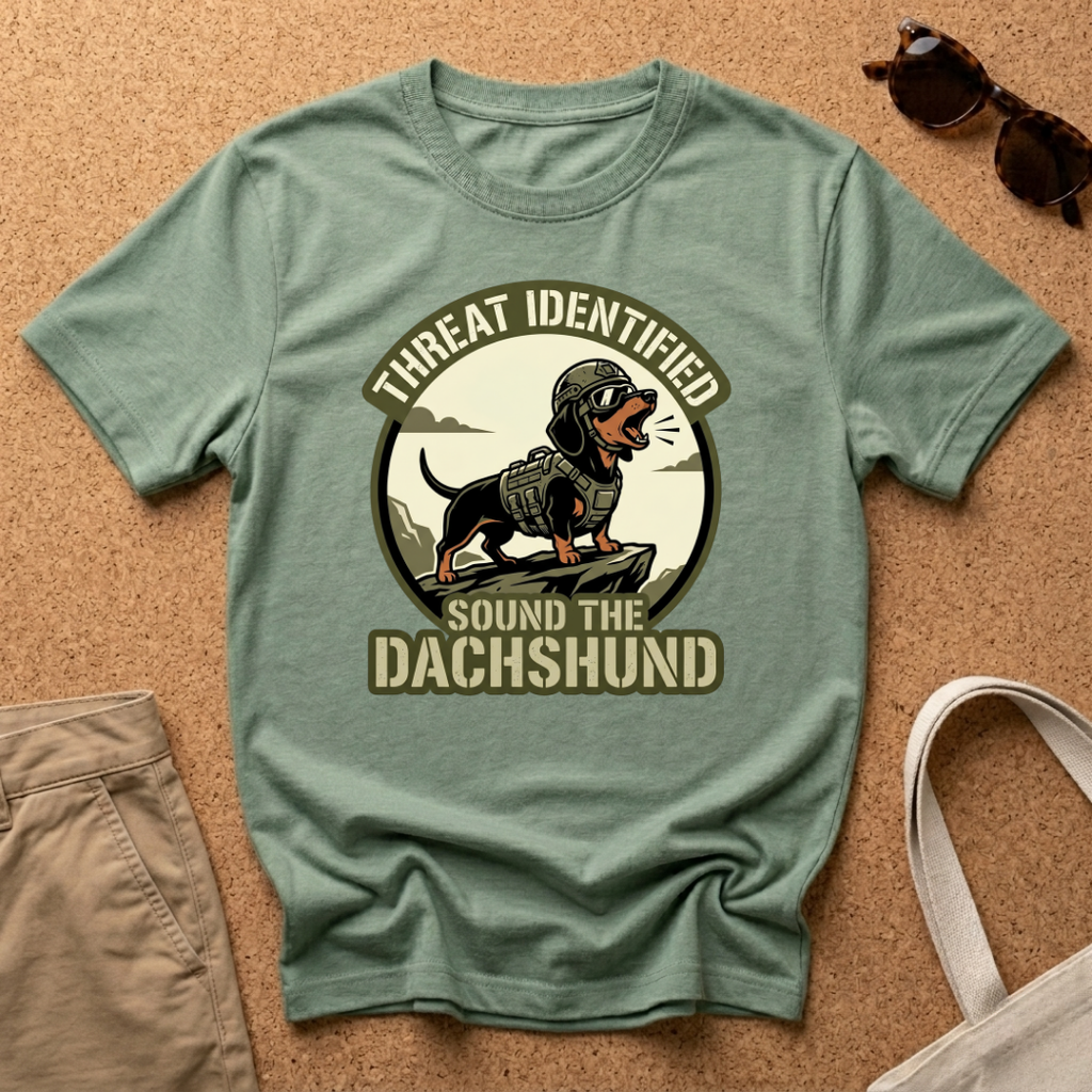 Sound The Dachshund Commando T-Shirt