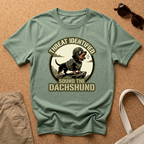 Sound The Dachshund Commando T-Shirt