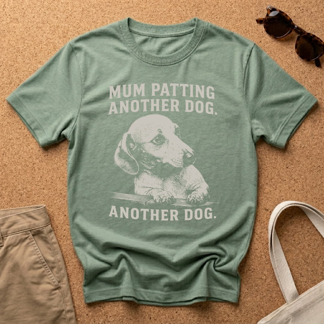 Patting Another Dog T-Shirt