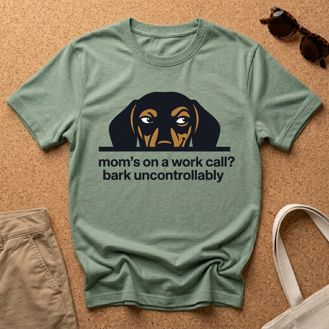 Bark Uncontrollably Smirk T-Shirt