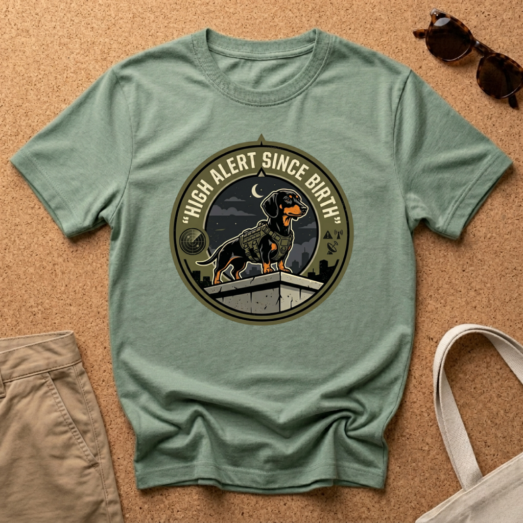 High Alert Since Birth T-Shirt