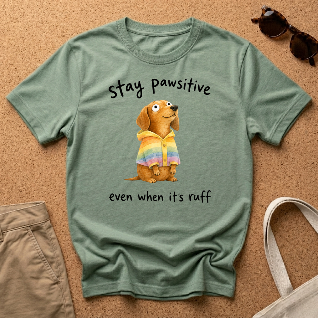 Stay Pawsitive V2 T-Shirt