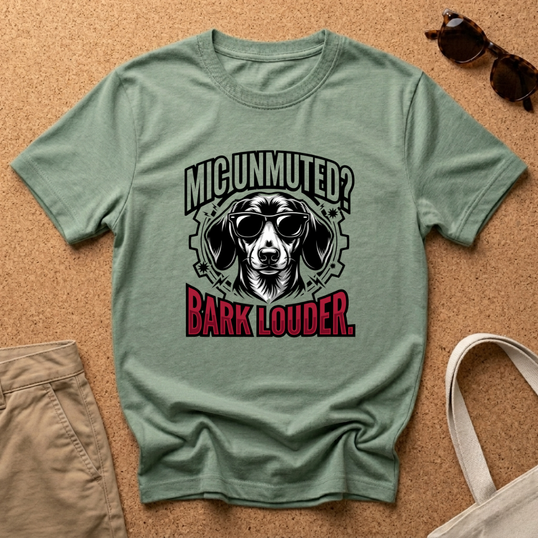 Mic Unmuted Heavy Metal T-Shirt