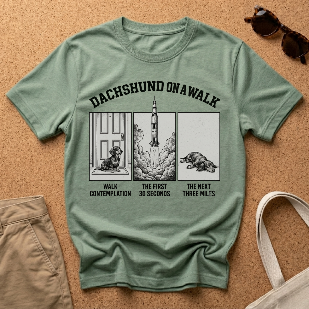 Dachshund on Walk T-Shirt