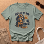 Woke Up At T-Shirt - Sage
