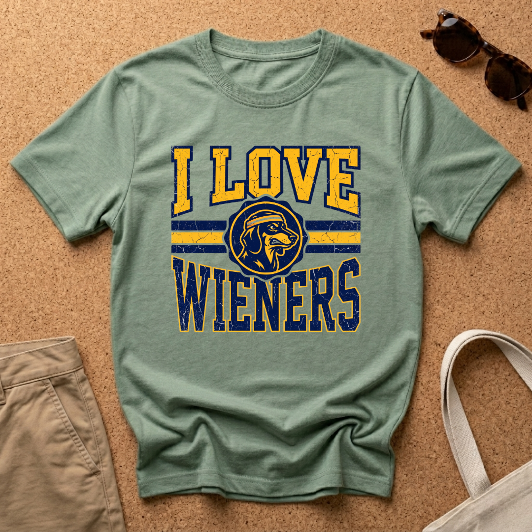 Love Wieners Jersey T-Shirt
