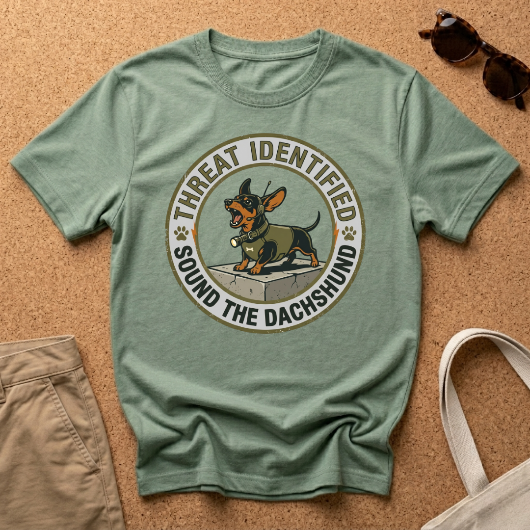 Threat Identified Mini Dachshund T-Shirt