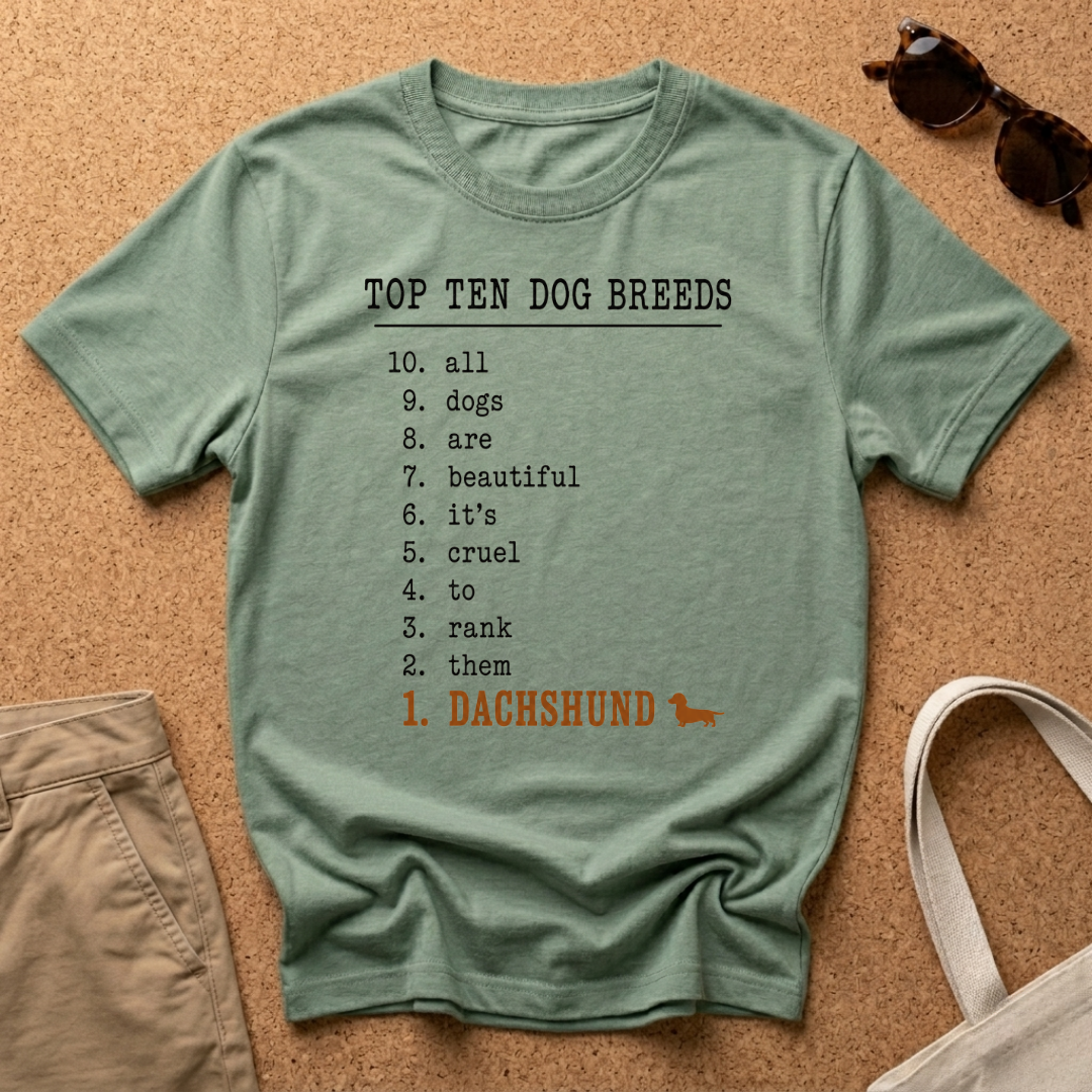 Dachshund Rank T-Shirt
