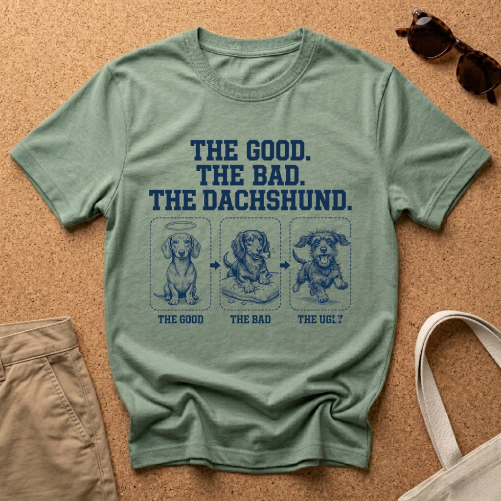 The Dachshund Trio T-Shirt