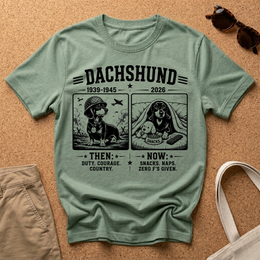 Then vs Now T-Shirt