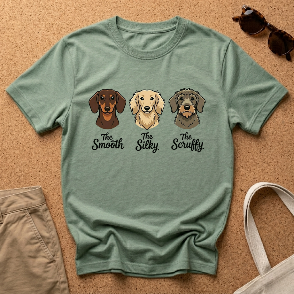 The Smooth, Silky, Scruffy T-Shirt
