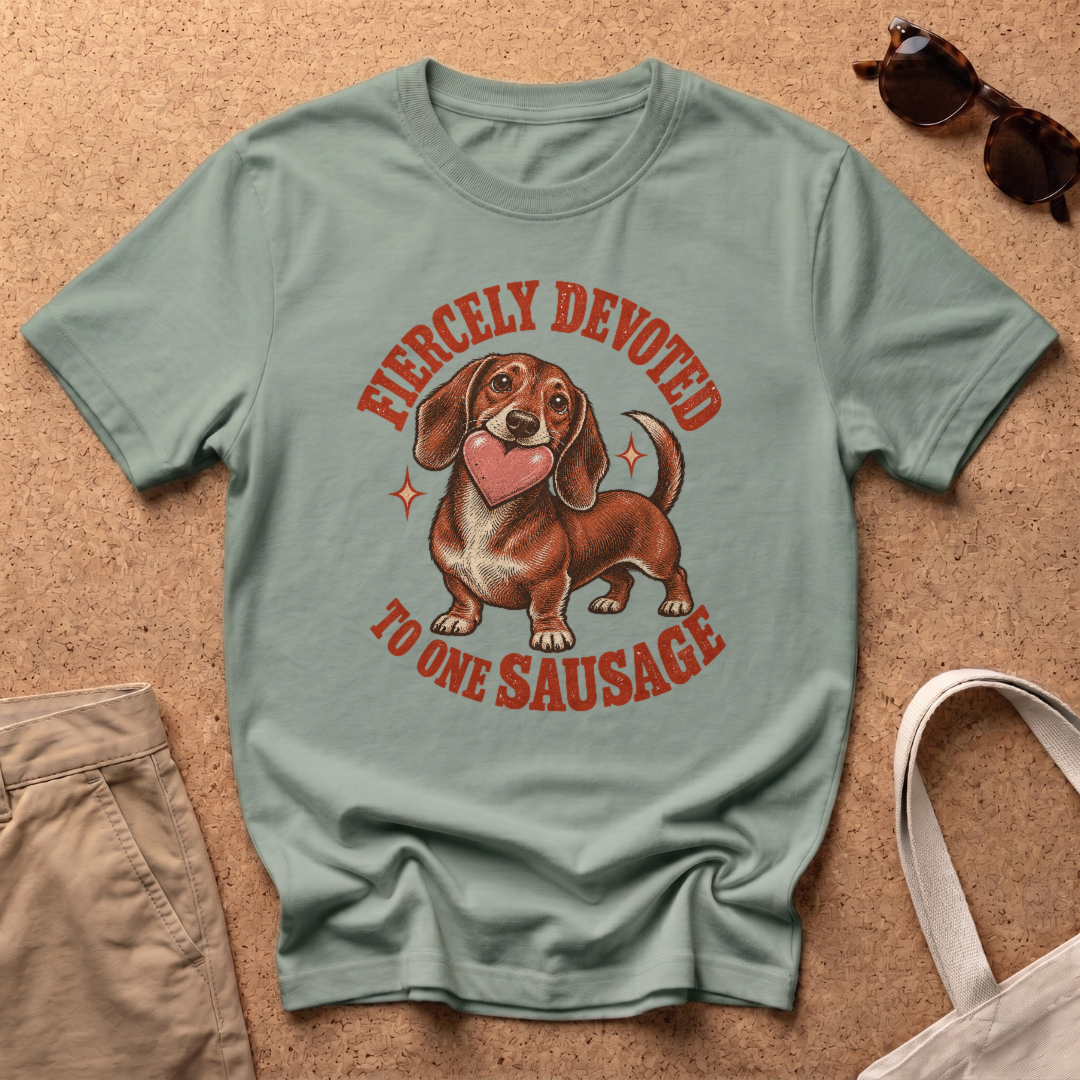 Fiercly Devoted T-Shirt - Sage