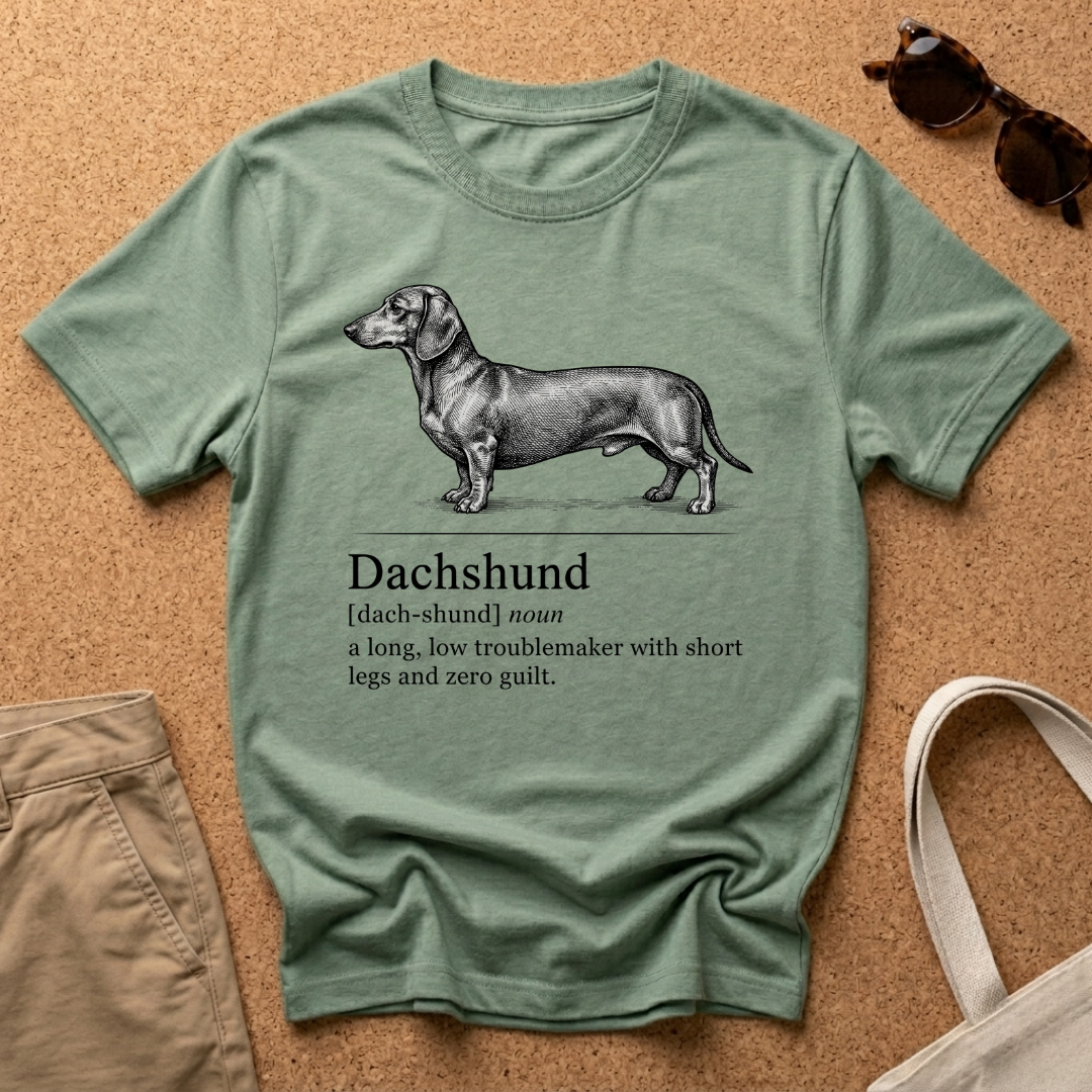 Dachshund Description T-Shirt