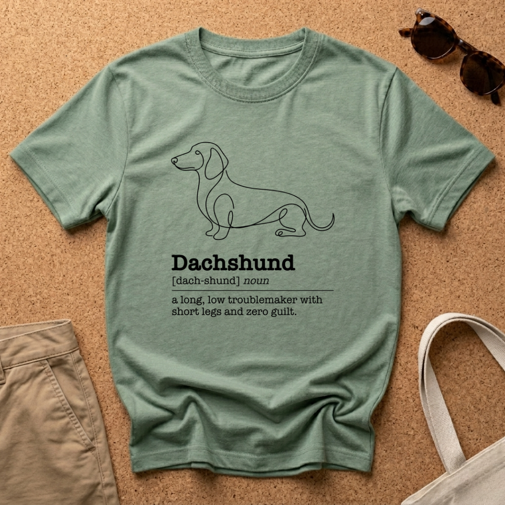 Dachshund Zero Guilt T-Shirt