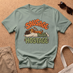 Sausage Hostage T-Shirt - Sage