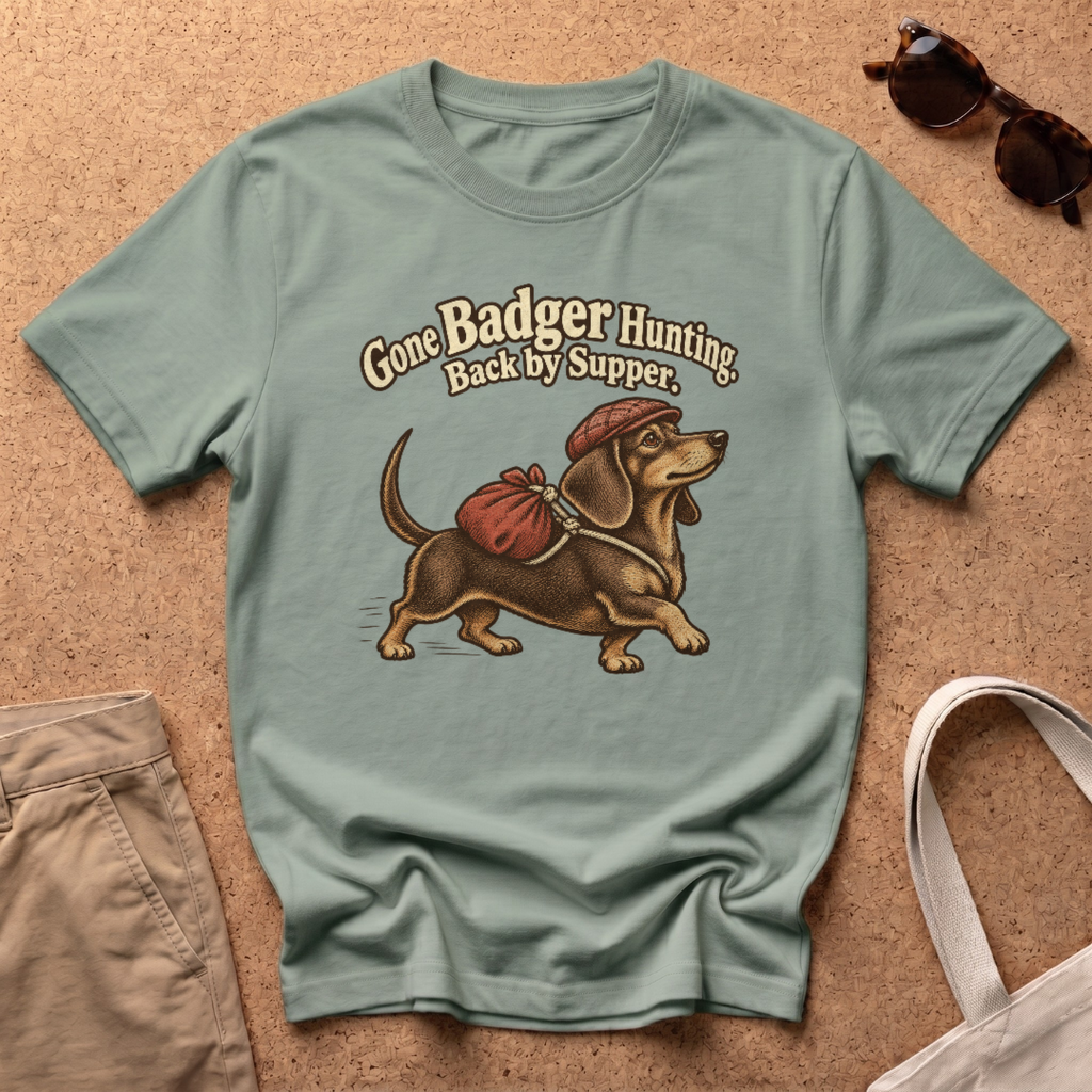Back By Supper T-Shirt - Sage