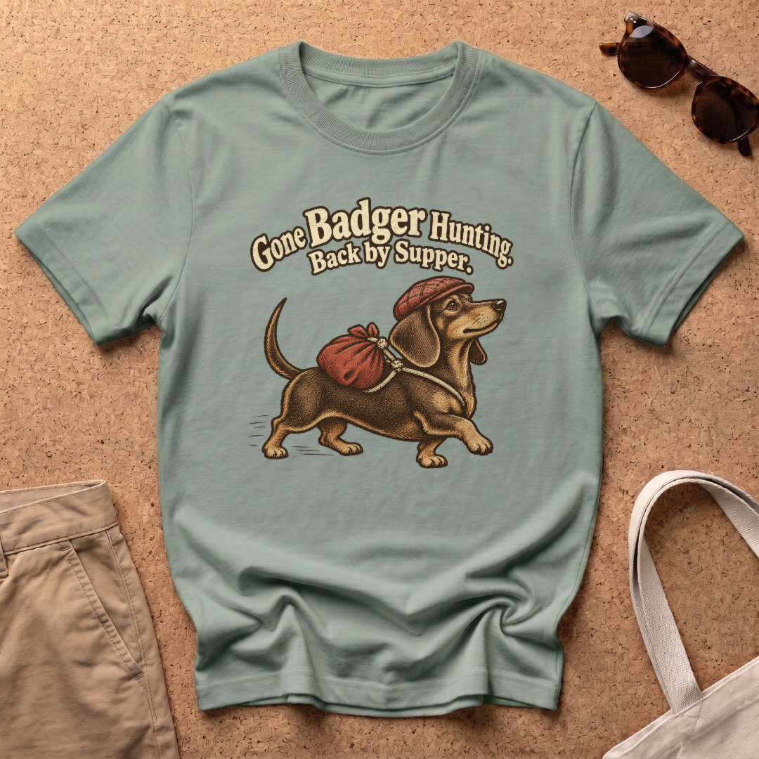 Back By Supper T-Shirt - Sage