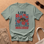 Life Mischief T-Shirt - Sage
