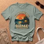 Rather Be Home T-Shirt - Sage