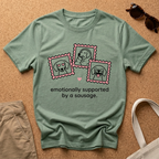 Emotionally Supported Stamps V2 T-Shirt