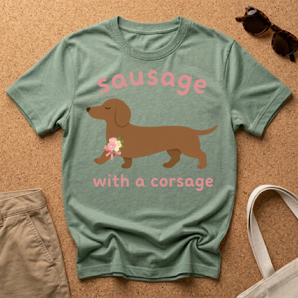Sausage with a Corsage T-Shirt