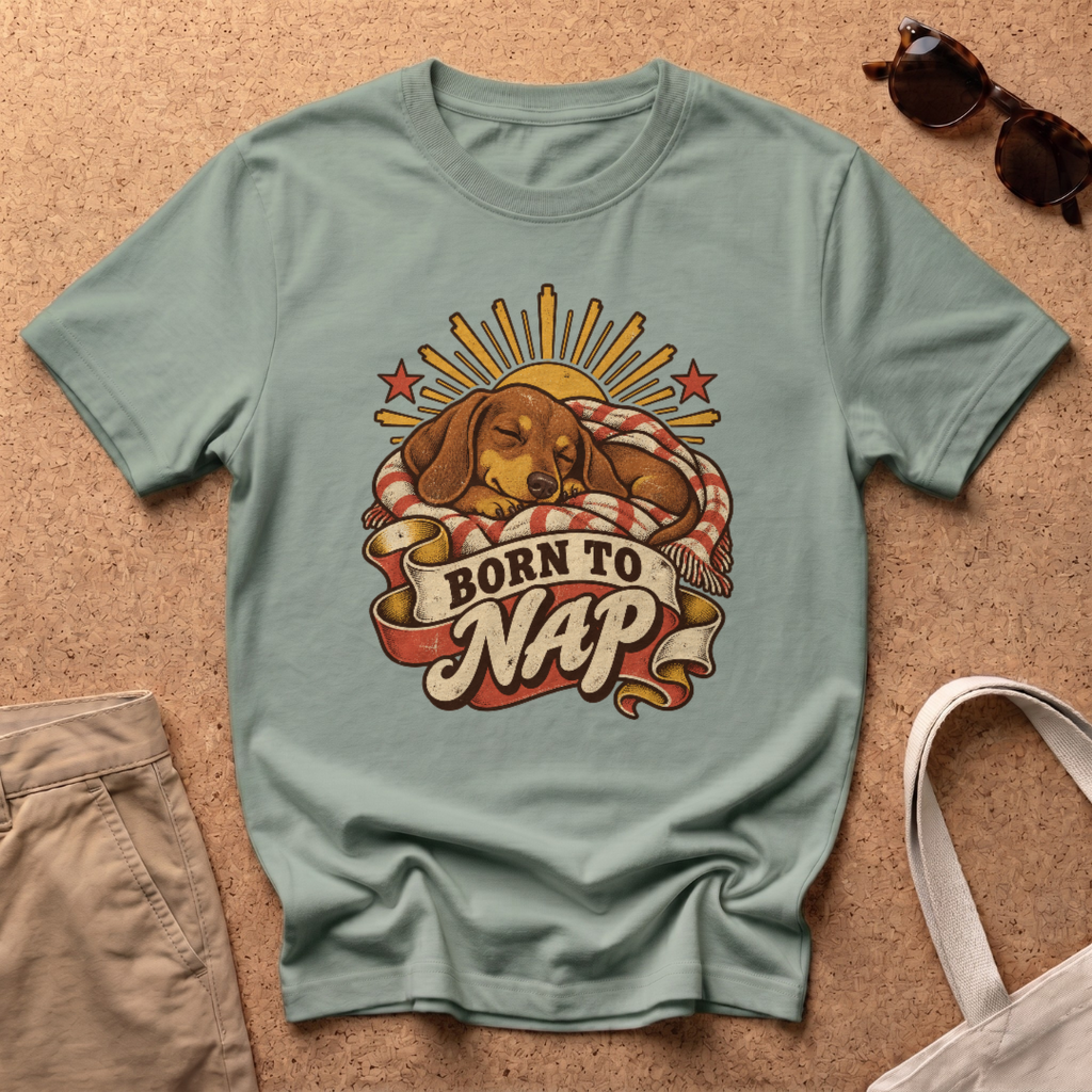 Born to Nap T-Shirt - Sage
