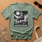 Badger Hound Black/White T-Shirt