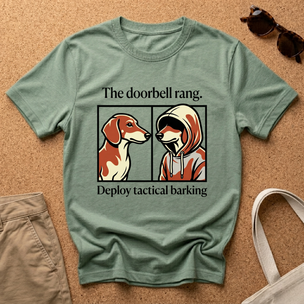 Deploy Tactical Barking T-Shirt