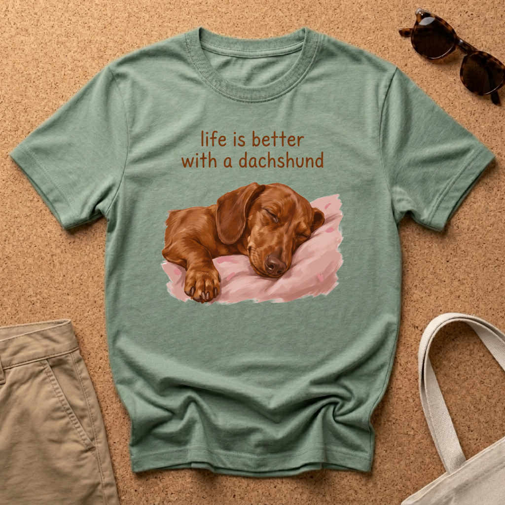 Better With Dachshund T-Shirt