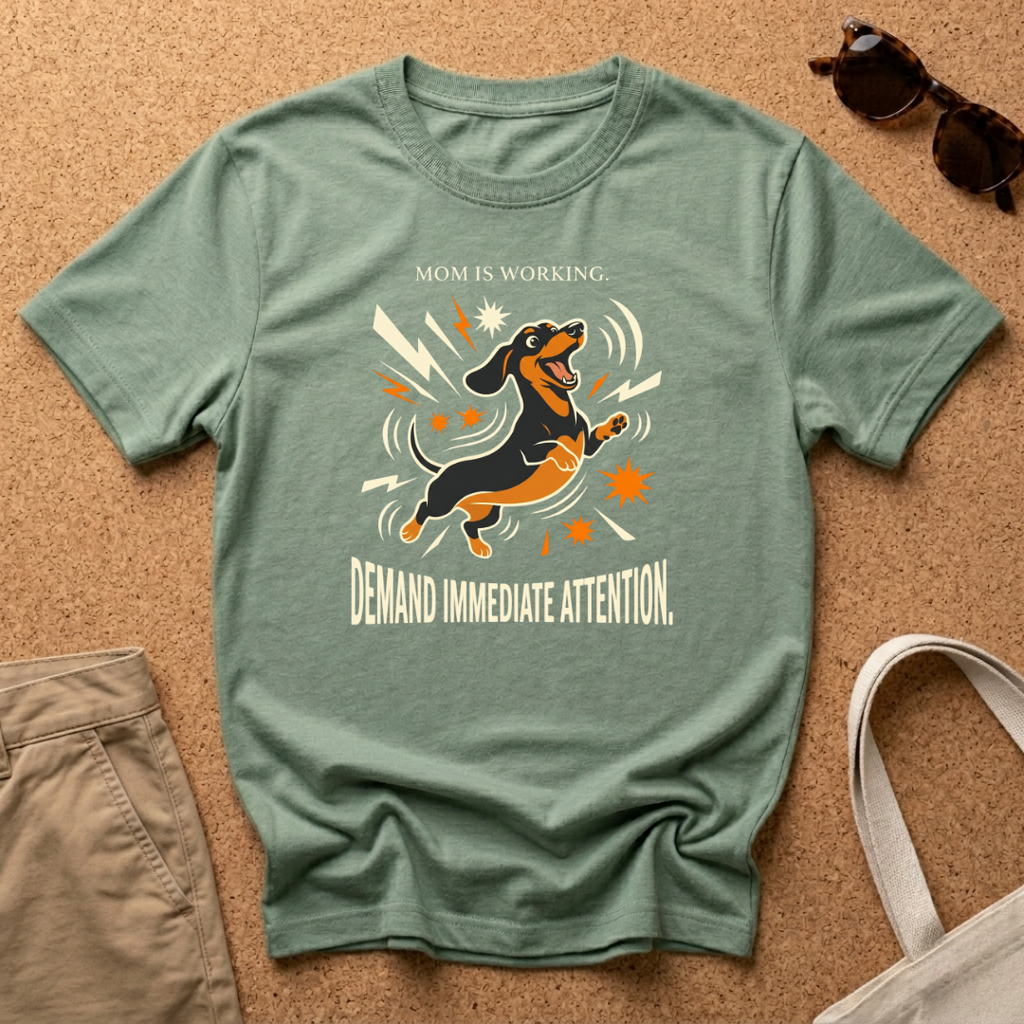 Mom Is Working T-Shirt