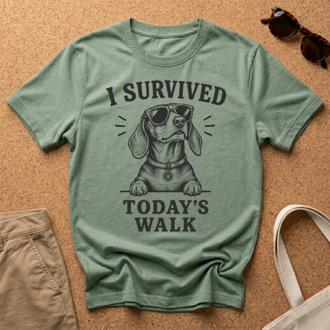 I Survived Today's Walk T-Shirt