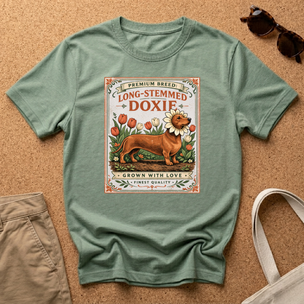 Long Stemmed Doxie T-Shirt