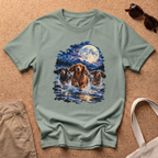 Moonlit River T-Shirt - Sage