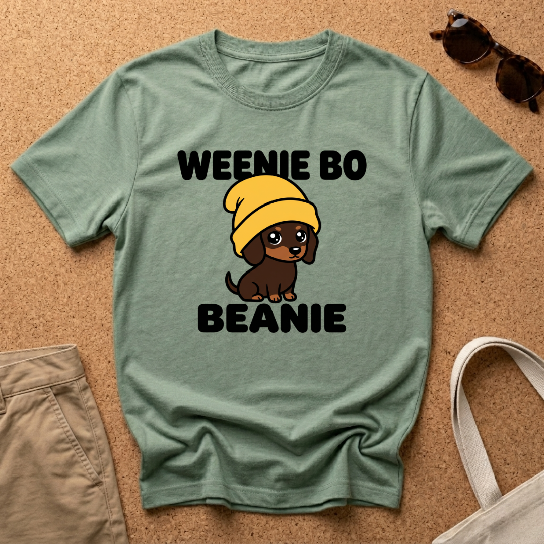 Weenie Beanie Cartoon T-Shirt