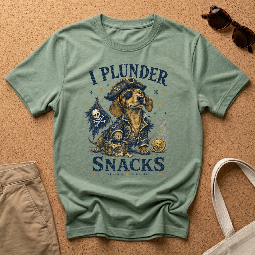 I Plunder Snacks T-Shirt