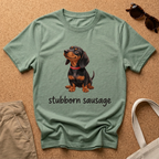 Stubborn Sausage Smirk T-Shirt