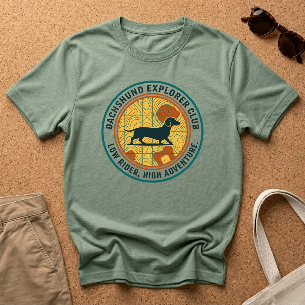 Dachshund Explorer Club T-Shirt