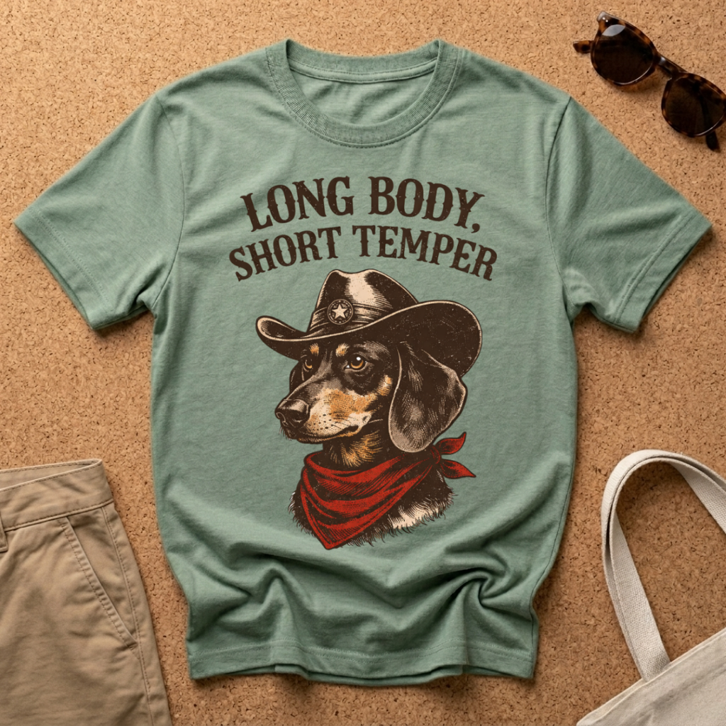 Long Body Short Temper T-Shirt
