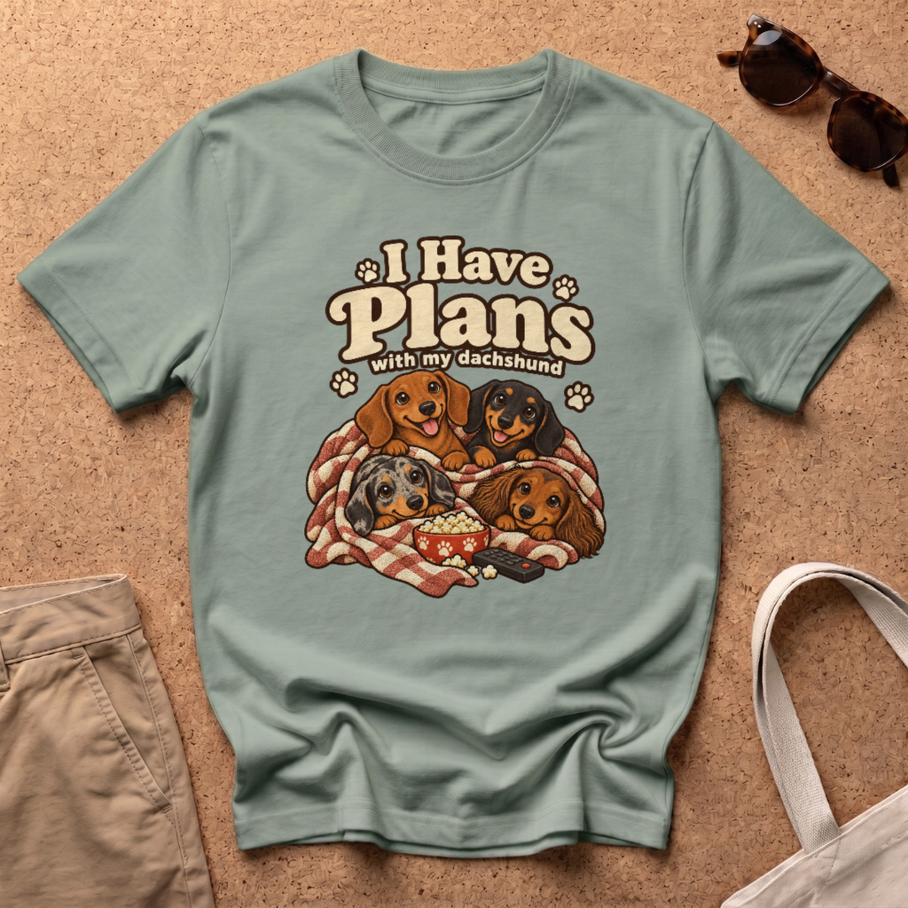 I Have Plans T-Shirt - Sage