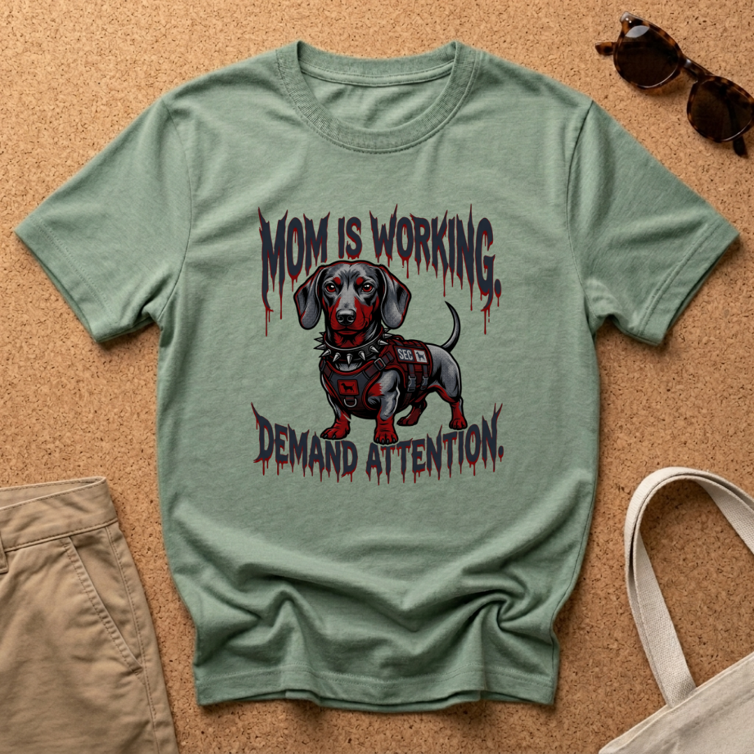 Demand Attention Heavy Metal T-Shirt