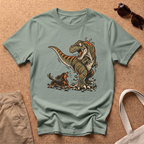 Dachshund Dino T-Shirt - Sage