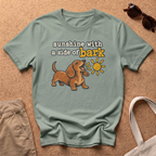 Sunshine Side Bark T-Shirt - Sage