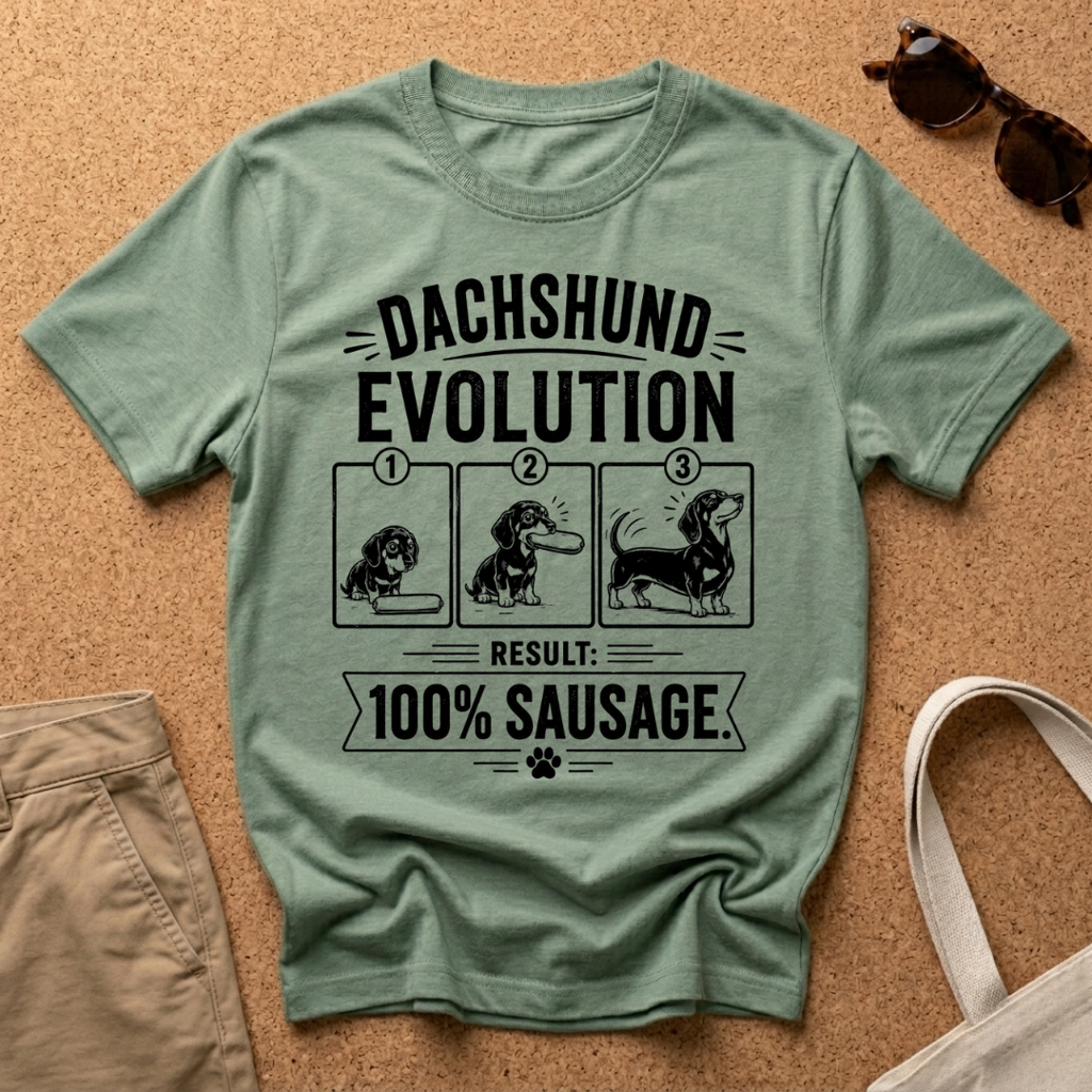Dachshund Evolution S T-Shirt