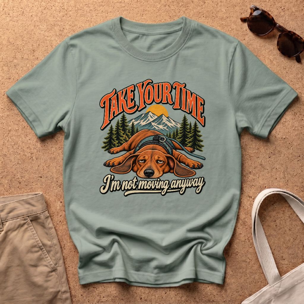Take Your Time T-Shirt - Sage