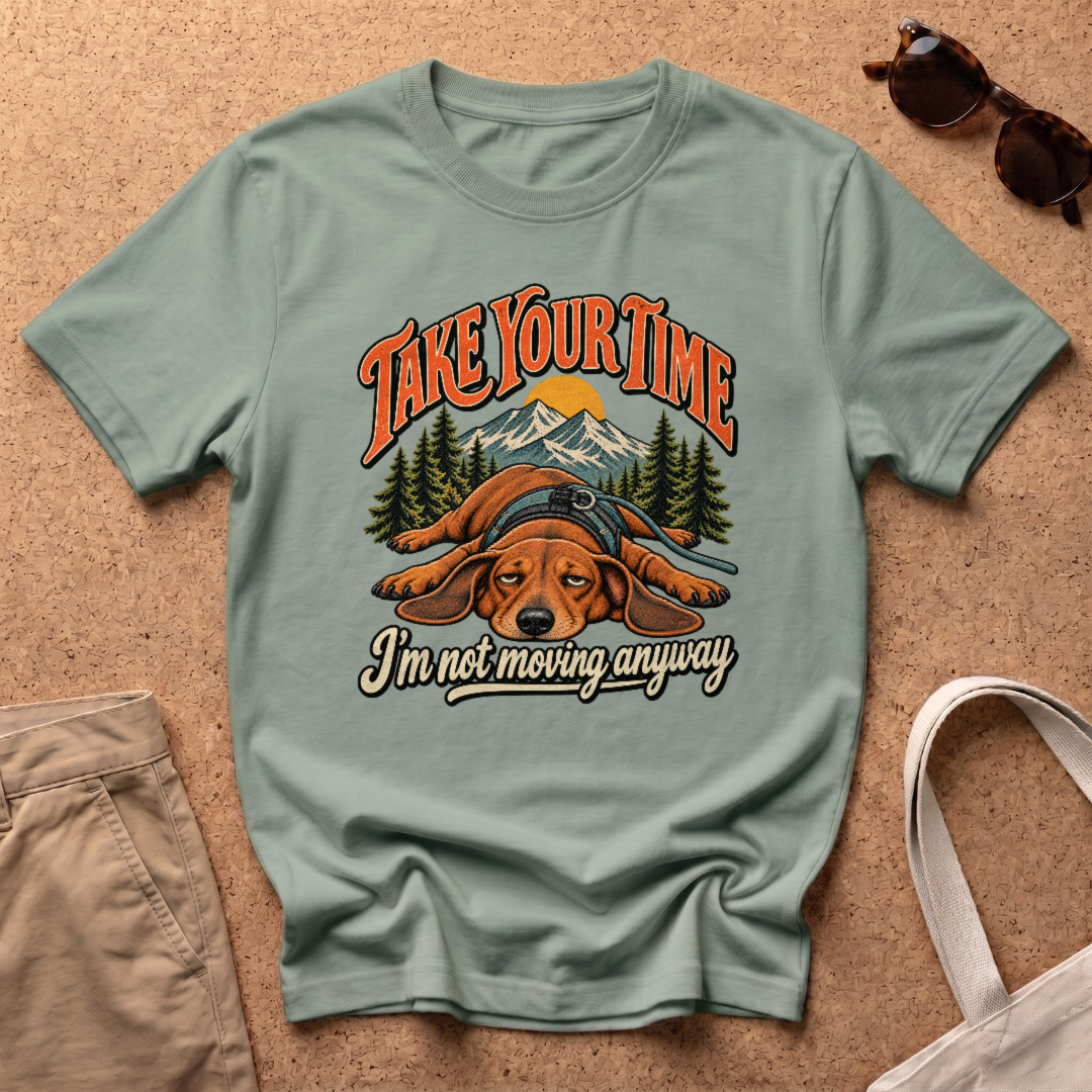 Take Your Time T-Shirt - Sage