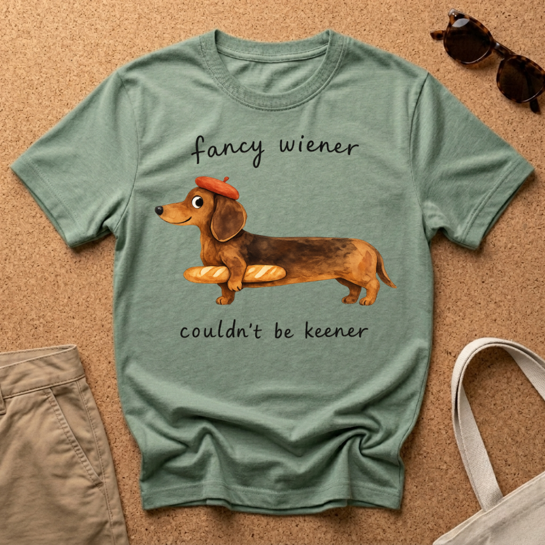 Fancy Wiener T-Shirt