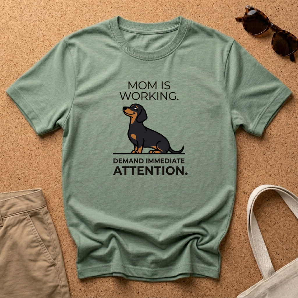 Demand Attention Cartoon T-Shirt