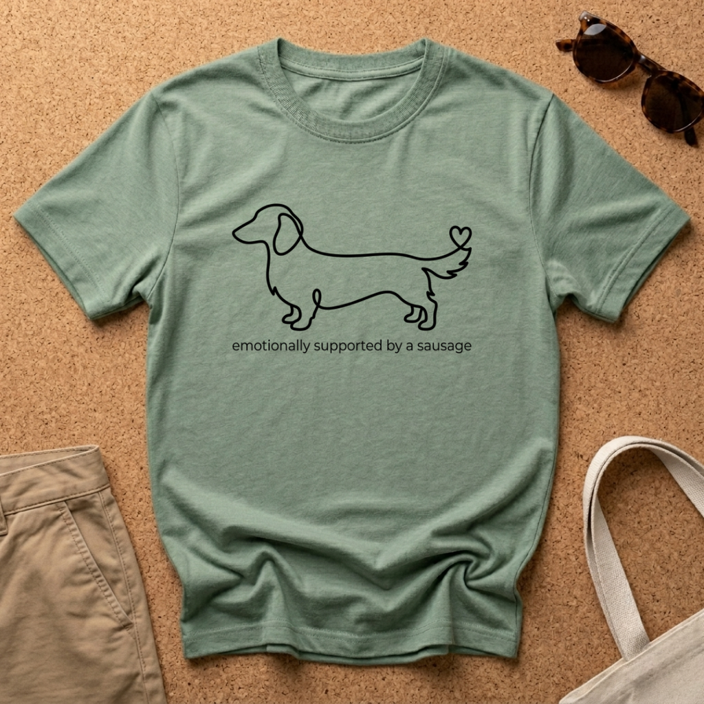 Supported By Sausage T-Shirt